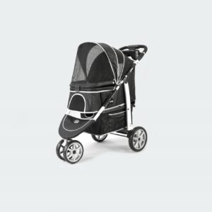 Dog pram Monaco black